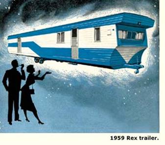 wheel estate rex model trailer