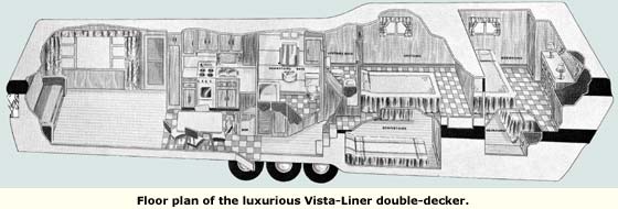 floor plan of trailer